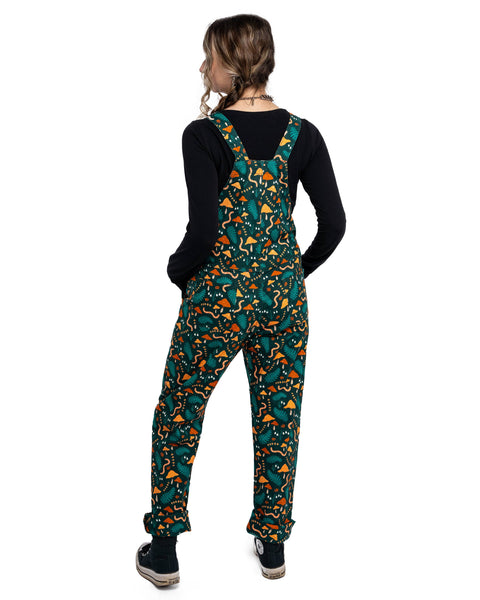 Rebel Romance x Clare Lewis Earthy Eden Stretch Dungarees: XS