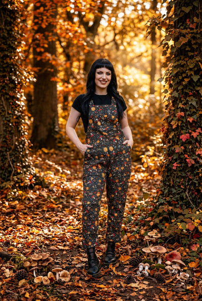 Autumn Stretch Dungarees