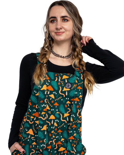 Rebel Romance x Clare Lewis Earthy Eden Stretch Dungarees: M