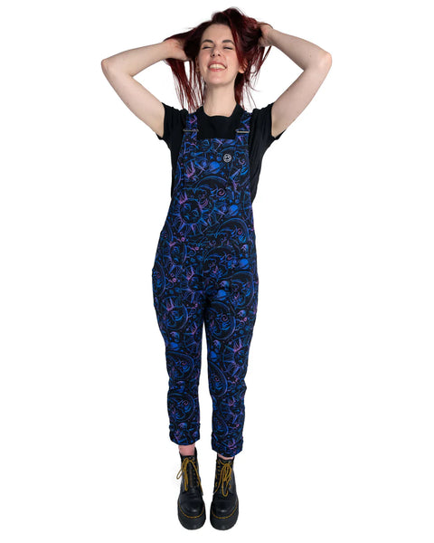 Rebel Romance Celestial Dreams Stretch Dungarees