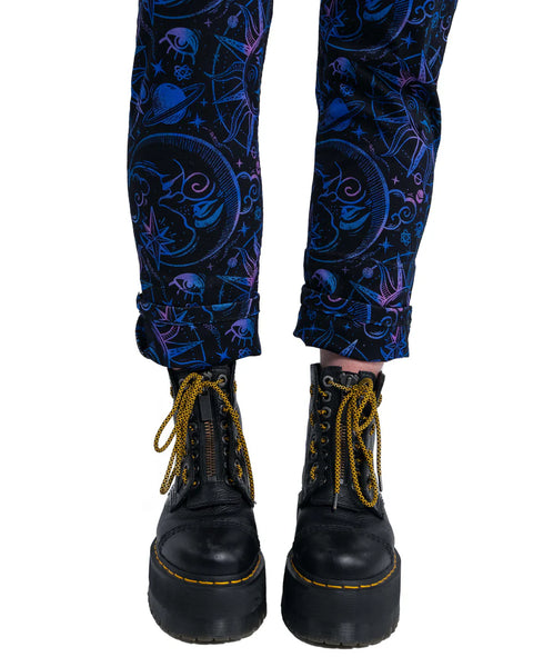 Rebel Romance Celestial Dreams Stretch Dungarees