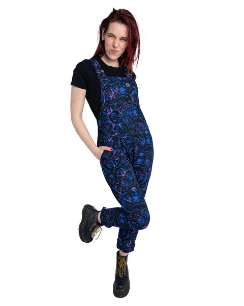 Rebel Romance Celestial Dreams Stretch Dungarees