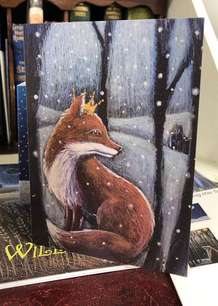 Awaiting the Snow Christmas greetings card pack