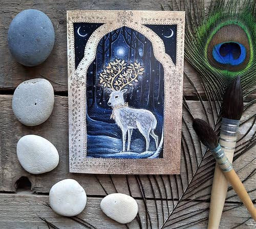 Midwinter Greetings Card