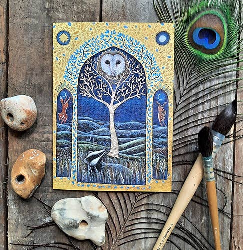 Songs from the Land Greetings card