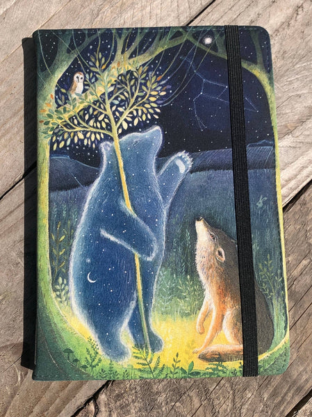 Hand Made Journals, printed in our studio in Cornwall: Owl