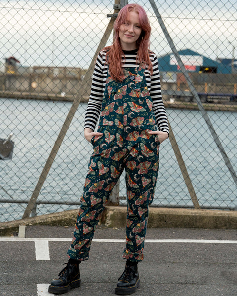 Rebel Romance Luna Stretch Dungarees