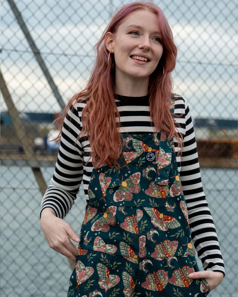 Rebel Romance Luna Stretch Dungarees
