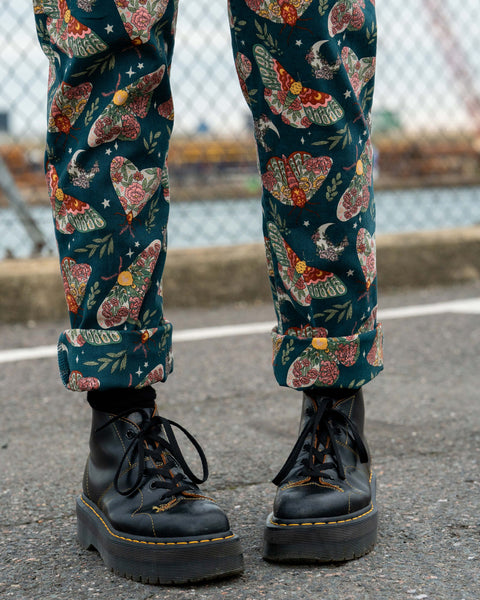 Rebel Romance Luna Stretch Dungarees