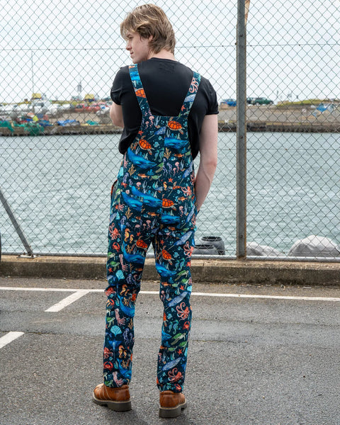 Run & Fly Ocean Stretch Twill Dungarees