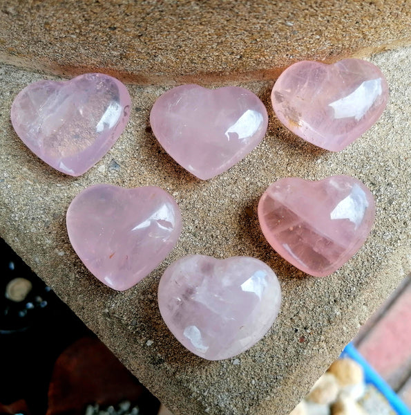 Rose Quartz Heart