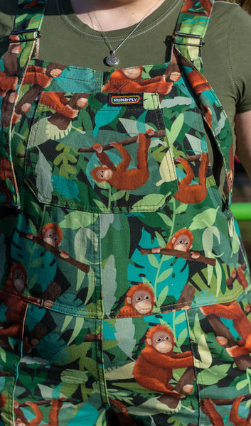 Orangutan Dungarees Twill Cotton (Unisex)