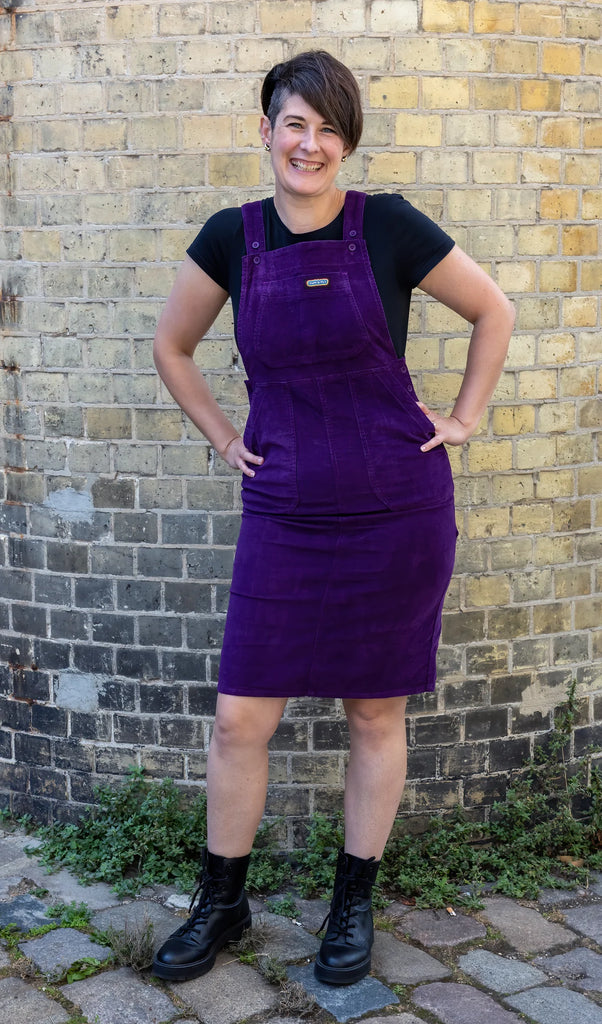 Lilac hotsell pinafore dress